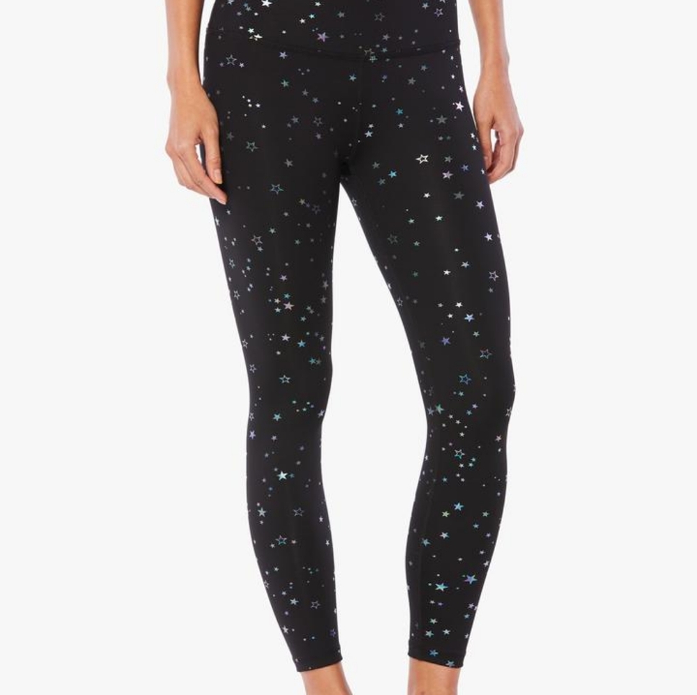 Beyond Yoga Tossed Star High Waisted Midi Leggings